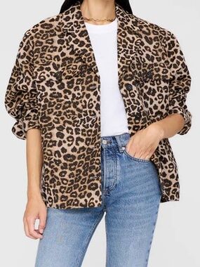 Anine Bing FLYNN Leopard Jacket